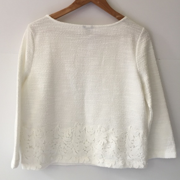 Ann Taylor Cream Top - Picture 5 of 8